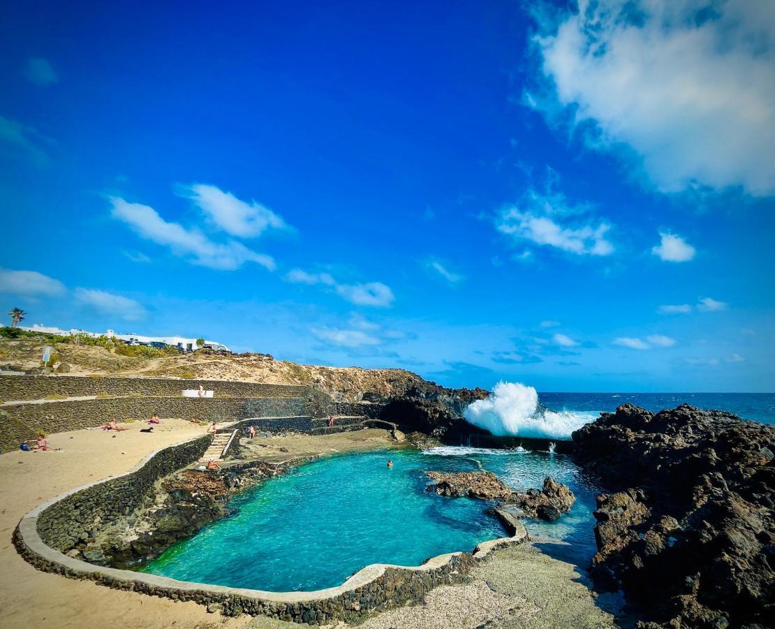 Casa Bella Vista Frente Al Mar Y Piscina Natural. Charco del Palo Exterior foto